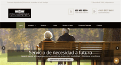 Desktop Screenshot of funerariaivanmartinez.cl